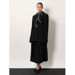 Centered Monogram silk foulard