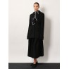 Centered Monogram silk foulard