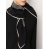Centered Monogram silk foulard