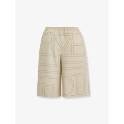 Organic silk bermuda shorts