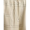 Organic silk bermuda shorts