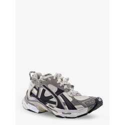Runner nylon sneakers with contrasting inserts