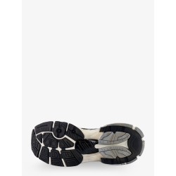 Runner nylon sneakers with contrasting inserts