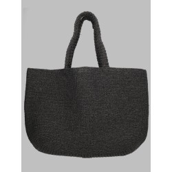 BORSA TOTE IN RAFIA CON RICAMO
