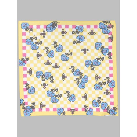 FOULARD "PIXEL ROSE"