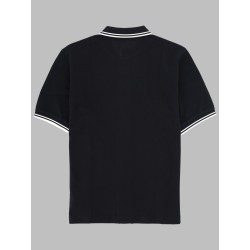 POLO CON BOTTONI E LOGO