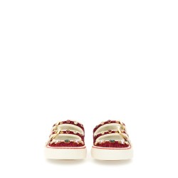 VELVET "DOLLYBOARD" BALLERINA SNEAKER