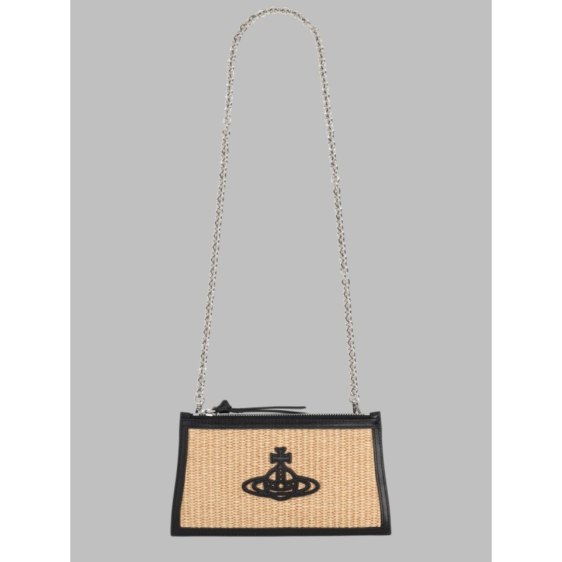 BORSA CLUTCH "FLAT SMALL" INTRECCIATA
