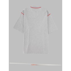 T-SHIRT CON LOGO RICAMATO