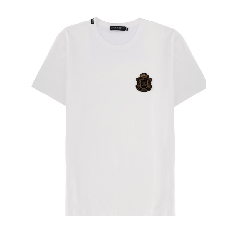 T-SHIRT WITH HERALDIC LOGO