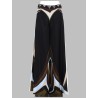 PANTALONE PALAZZO IN SETA STAMPA FARI