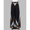 PANTALONE PALAZZO IN SETA STAMPA FARI