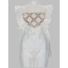 CROPTOP IN CROCHET CON INSERTI IN PIZZO