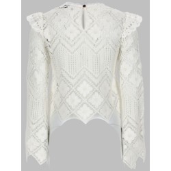 TOP IN CROCHET CON INSERTI IN PIZZO