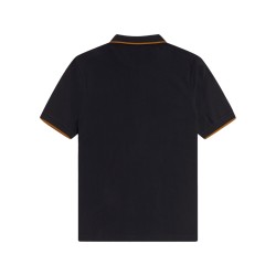 POLO CON ZIP E LOGO
