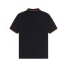 POLO CON ZIP E LOGO