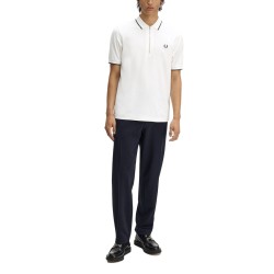 POLO CON ZIP E LOGO