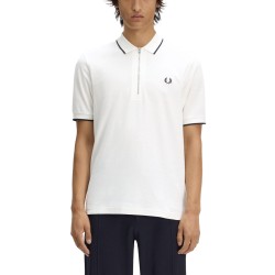 POLO CON ZIP E LOGO