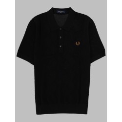 POLO IN MAGLIA CON LOGO