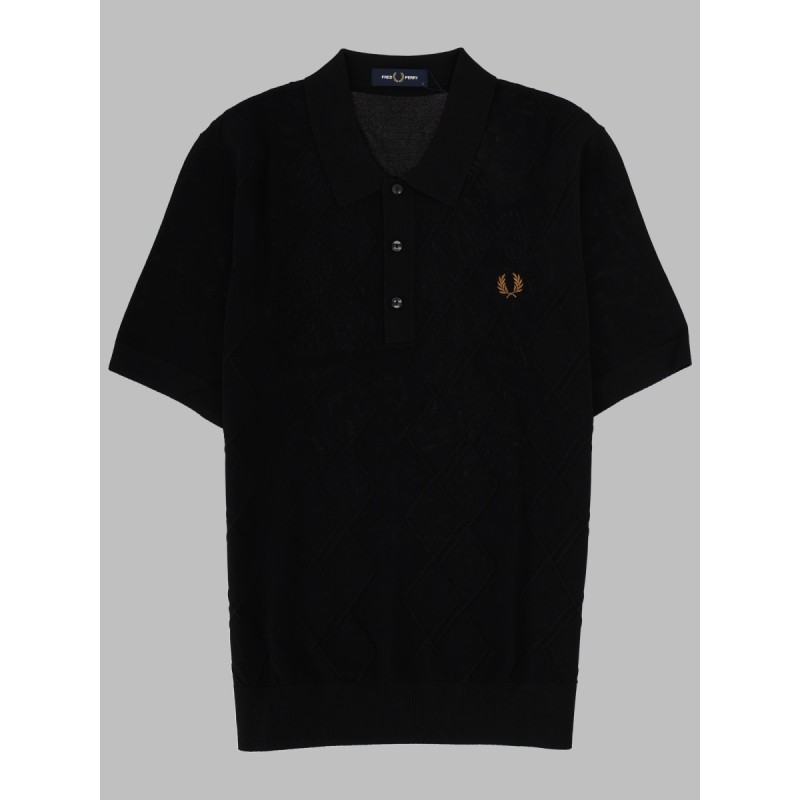 POLO IN MAGLIA CON LOGO