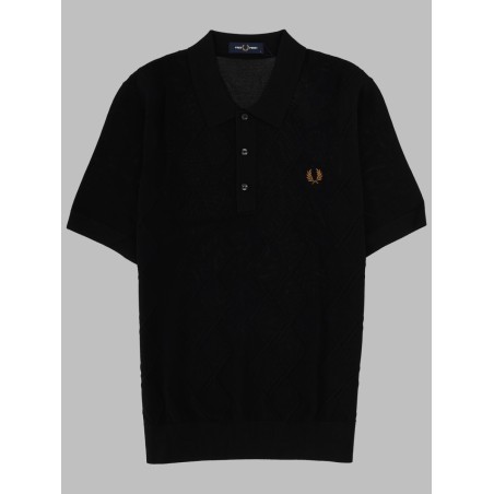 POLO IN MAGLIA CON LOGO