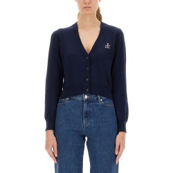 CARDIGAN WITH EMBROIDERED LOGO