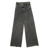 JEANS AMPIO IN COTONE