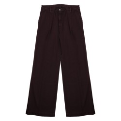 JEANS AMPIO IN COTONE