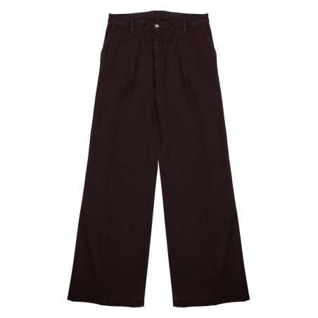 JEANS AMPIO IN COTONE