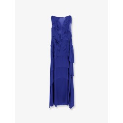 Satin long dress