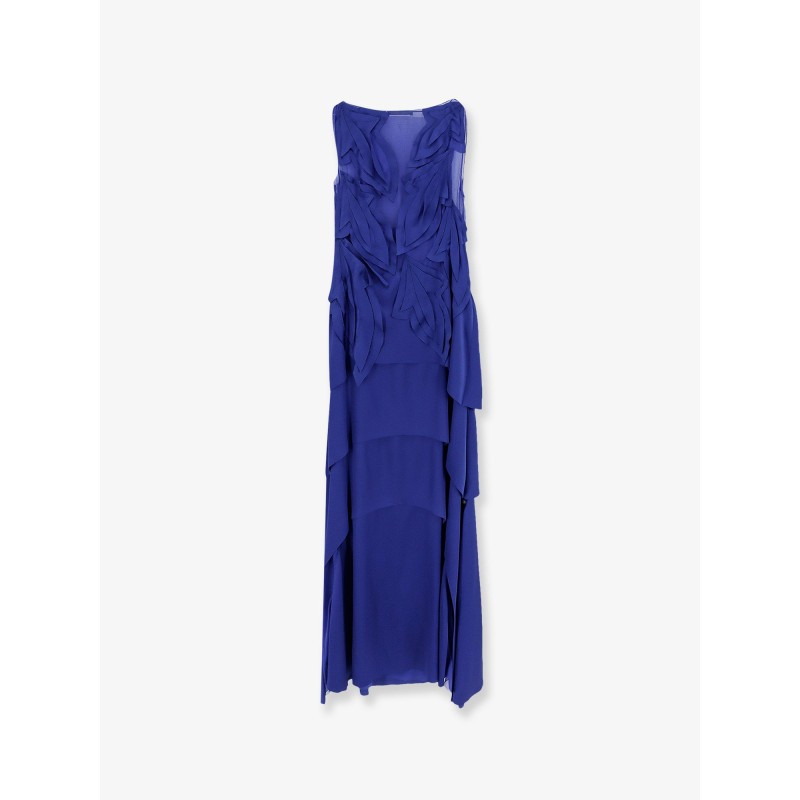 Satin long dress
