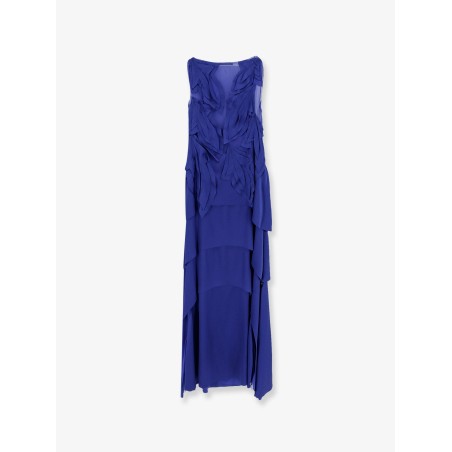 Satin long dress