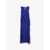 Satin long dress