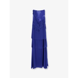 Satin long dress