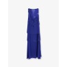 Satin long dress