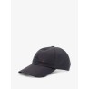 Nylon hat with embroidered logo on the front