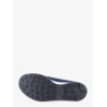 Knitted fabric sneakers with suede inserts