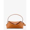 T-Lock hammered leather shoulder bag