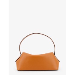 T-Lock hammered leather shoulder bag