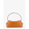 T-Lock hammered leather shoulder bag