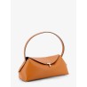 T-Lock hammered leather shoulder bag