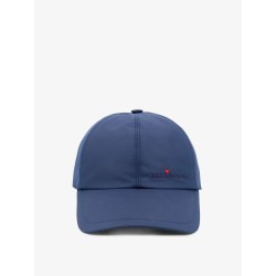 Nylon hat with embroidered logo on the front