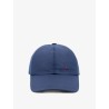 Nylon hat with embroidered logo on the front