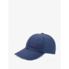 Nylon hat with embroidered logo on the front