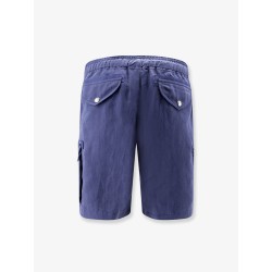 Linen and cotton shorts