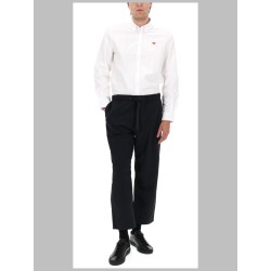 PANTALONE IN TESSUTO TECNICO CON CINTURA