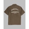 CAMICIA A MANICA CORTA CON LOGO