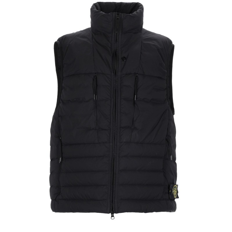 GILET IN PIUMA "SEAMLESS TUNNEL" IN NYLON
