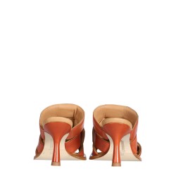 MULE MAYTE BRICK SANDALS