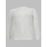 viscose net knit top